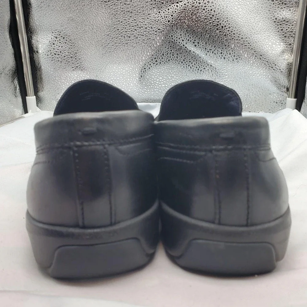 Cole Haan Lovell 2 Loafer Mens‎ 8M Black Leather Slip-On Dress Casual Shoes